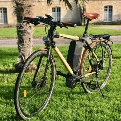 Velo A Assistance Electrique En Bambou